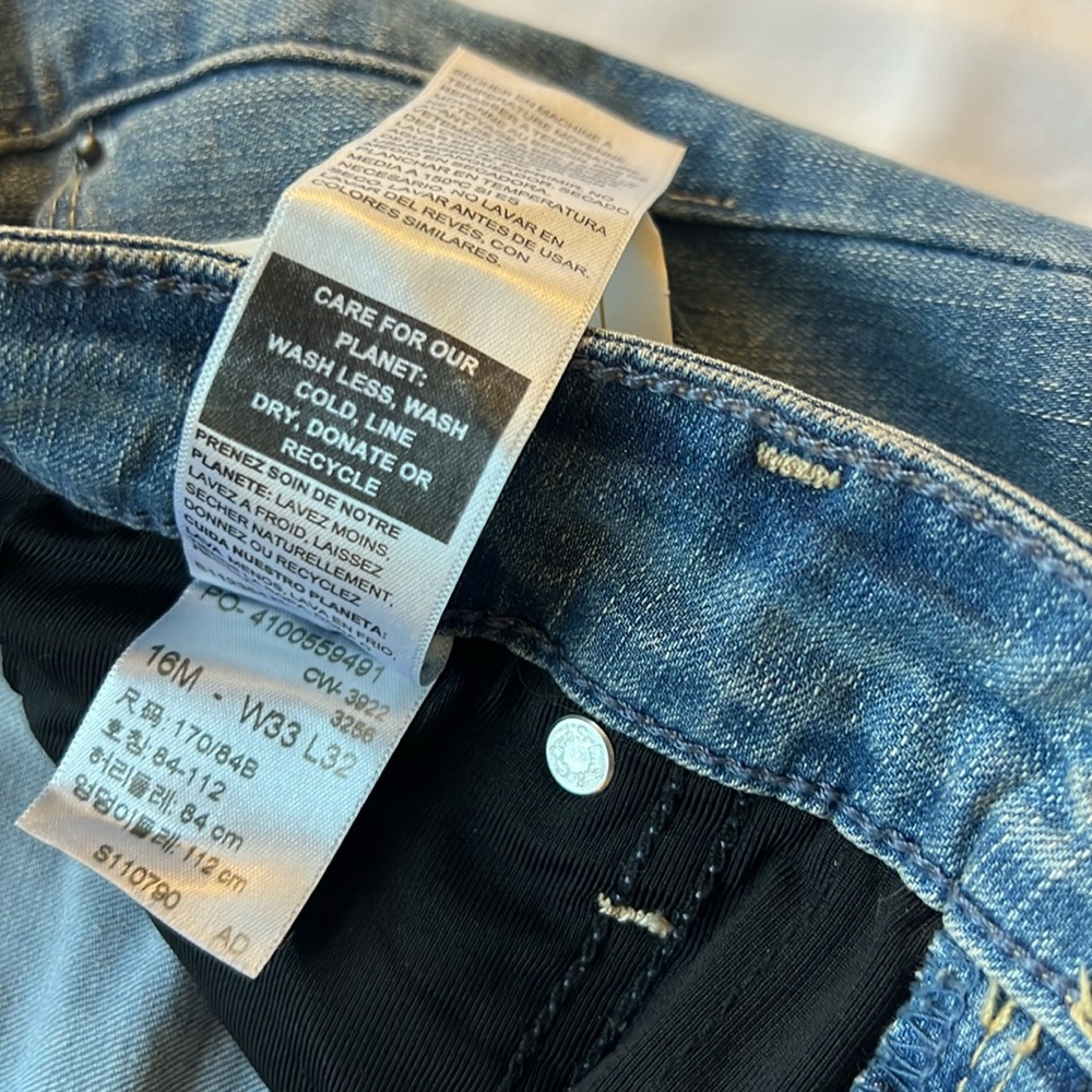 NWT Levi Strauss Signature Totally Shaping Straight Denim Jeans - Picture 5 of 6